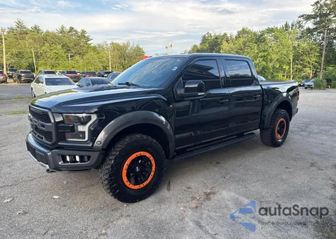 2018 Ford F150 Raptor из США, поврежденный, VIN 1FTFW1RG4JFB18811